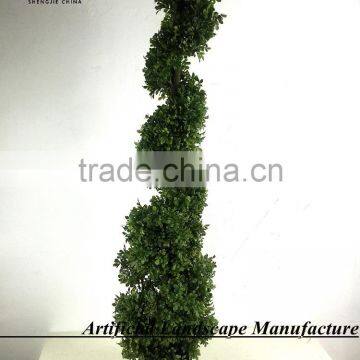 SJLJ013716 Artificial Potted Plant Fake Plastic Topiary Tree for Garden Home Decoration photo-5