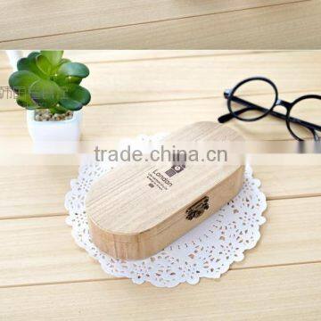 wooden custom eye glasses box