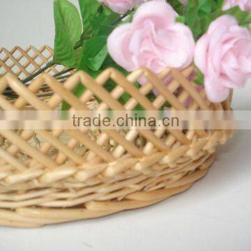 Set 3 Willow With Lining Decorative Fruit Basket Decoration