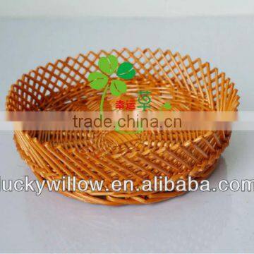 Handmade Wicker Empty Food Fruit Basket photo-4