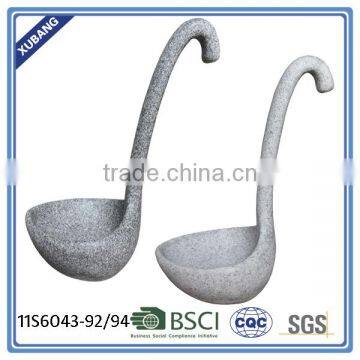 Polystone Spoon Shape Stone Bird Feeder photo-2