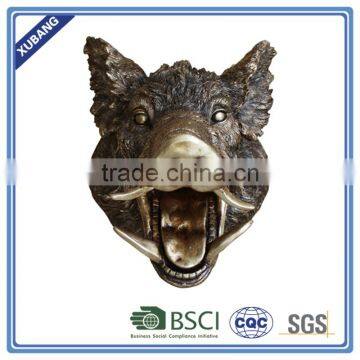 3D resin animal heads wall decor