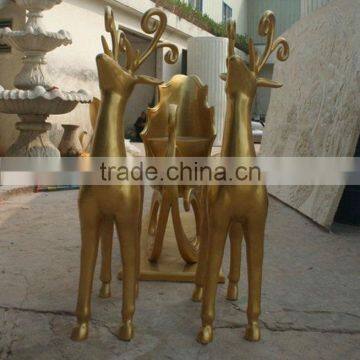 Large deer decoration
