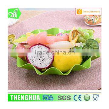 Multifunctional Plastic Fruit Plate PP Material Decorative Dish Tray photo-3