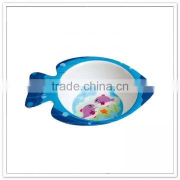 Pringting Custom Logo Round Non-toxic Children Small Bowl Porridge Bowl photo-3