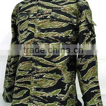 Vietnam Tiger Stripe Camo BDU Uniform Shirt Pant M photo-2
