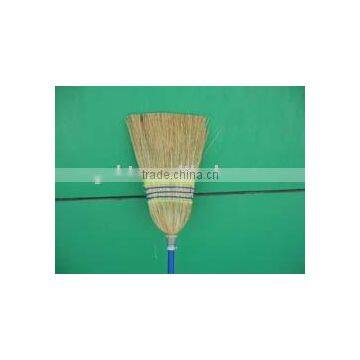 natural remove steel handle grass corn broom