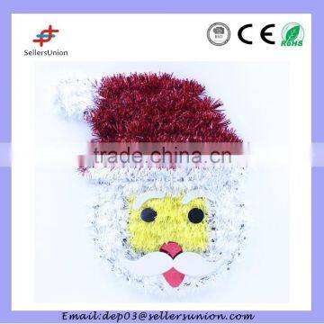 2015 New Hot Design Elegant Pet C Snow Man Tinsel For Christmas Ornament