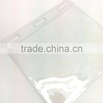 4" * 3" ID Badge Holder Without Metal Clip, Name Tag Holder, ID Card Holder With Clip photo-2