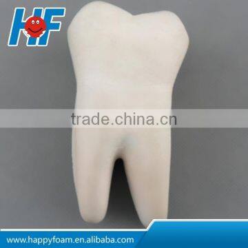 PU promotional tooth shape stress reliever