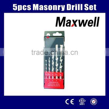 5pcs Masonry Drill Set