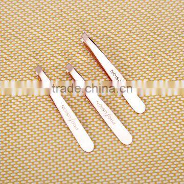 Fashional Style Rose Gold Electroplate 430 Stainless Steel Eyebrow Tweezer in Beauty Salon photo-6