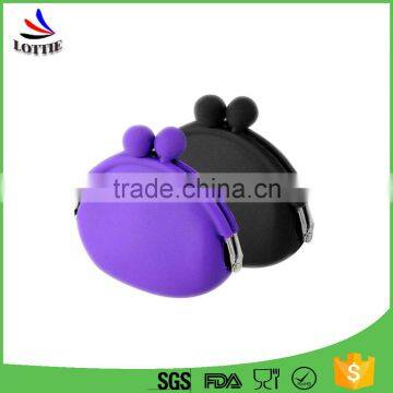 2016 Popular Latest Cheap Fashion Cute Candy-colored Animal Silicone Children Bags Wallet for Promotion Gifts photo-2