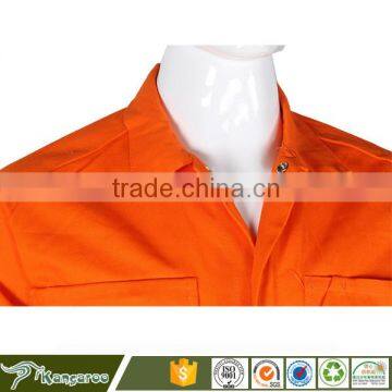 Custom Cotton Fabric Safety Work Overall Suit photo-4