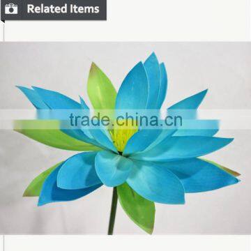 High Quality China Factory Direct Sell Artificial Water Lily Flowers photo-6