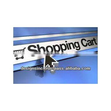 Integrated Shopping cart website