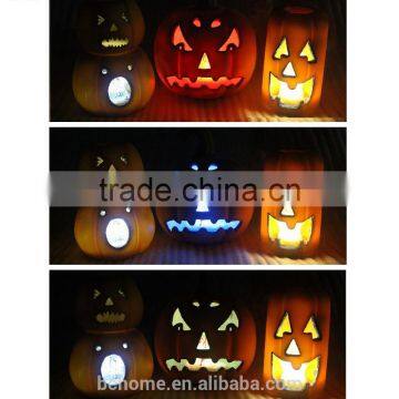 Halloween pumpkin,LED light pumpkin,halloween pumpkin resin crafts