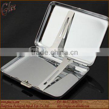 Hinged Mini Metal Cigar Case / Box photo-2