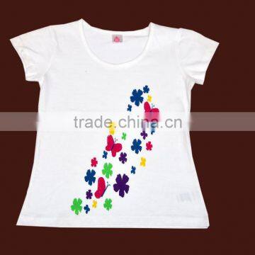Women White Round Neck T-Shirt_100% Organic Cotton_Elegant Wear @ Best Deal Price photo-5