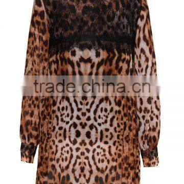 Women's Shirts 2015 New Design Bulk Long Sleeve Slik T-shirts photo-2