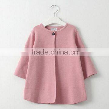 Cashmere Monther and Child 7 Minutes of Sleeve Family Cardigan Knitting Coat photo-3