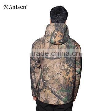OEM Service Hoodies Custom Factory Warm Fashion Waterproof Camonflage Hunting Jacket photo-2