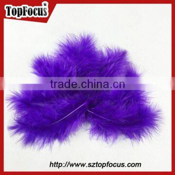 Wholesale Colorful Natural Decorations Turkey Marabou Loose Bulk Feathers photo-6