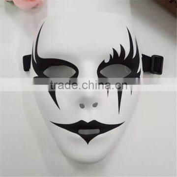 New Arrivel Fashion Party Mask Unique Funny Halloween Ghost Mask Hand-painted Hip-hop Mask photo-6
