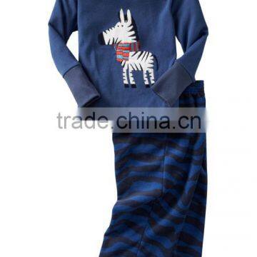 new arrival boys long sleeve cute and lovely cotton pajamas,children's nightgown,baby sleepwear