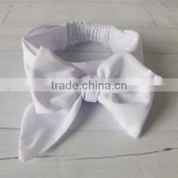 Queen Girls Baby Elastic Cotton Headbands Hair Knot Top photo-5