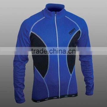 Long Sleeve Cycling Jersey with Full Zip