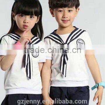 Chinese Factory Custom Summer School Uniform for Primary Students photo-4