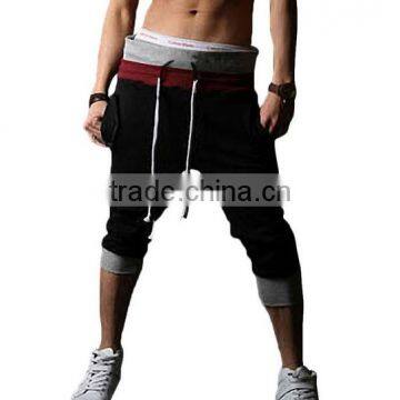 OEM Bulking Buy Closed Bottom Polyester/cotton Yarn Custom Pocket Half Pants for Men photo-3