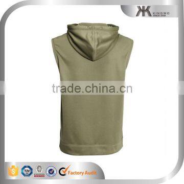 Custom Dry Fit Full Zip Plain Breathable Mens Sports Gilet photo-2