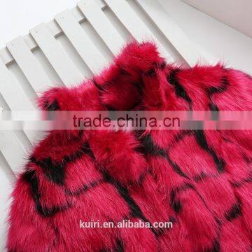 Female High Street Formal Long Winter Rabbit Fur Overcoat Korean Fashion 2016 Women Cardigan Faux Fur Coat photo-3