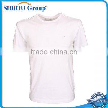 100% plain white organic cotton t-shirts manufacturer