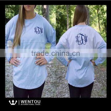 New Design Monogram Long Sleeve Seersucker Shirts photo-3
