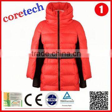 Customized Wholesale Warn Women Fashion Down Jacket for Winter Wear Factory photo-2