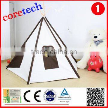 Hot sale Durable comfortable kids play tent house, teepee tent