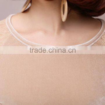 Top Fashion Style Large Size Gold t Shirt Women Plus Size T-shirt Fat Women t Shirt photo-4