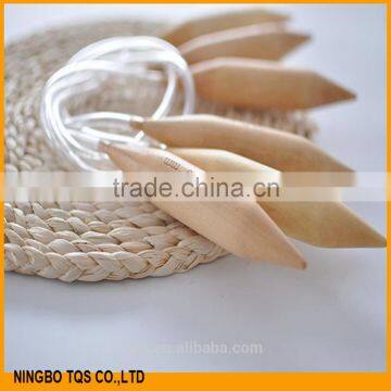 New Design 25mm 80cm Length Plastic Circular Wooden Knitting Needle photo-6