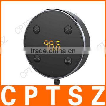 Bluetooth Car Kit FM Transmitter AUX Music Audio Receiver Hands-free 3.5mm With Dual USB Charger Car Accessories photo-3