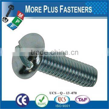 Made in Taiwan Slotted Phillips Pozi Pan Cheese Head Machine Screw Brass Material Stainless Steel Carbon Steel photo-5