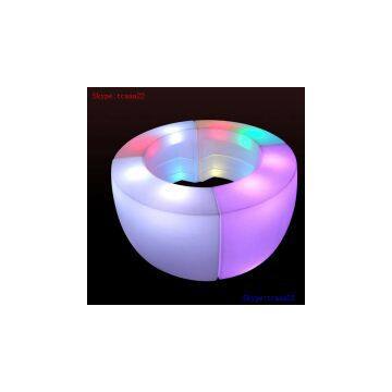 modern led round bar counter