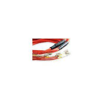 LC MM Multi-fiber Breakout Fiber Optic Patch Cord , Factory terminated Fiber Optic Patch Cable
