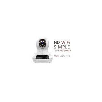 Two Way Audio Fujikam Cloud IP Camera 720P 4X Digital Zoom RoHS FCC Certification