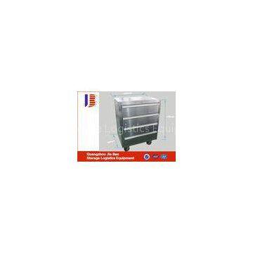 silver roller metal 5 Drawer Lockable Storage Tool Cabinet 930*572*900mm