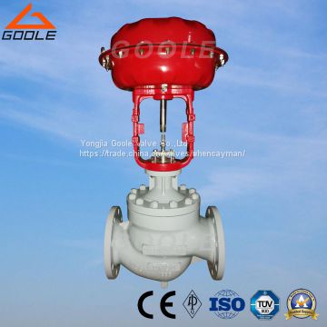 Control Valve, Pneumatic Globe Type Control Valve