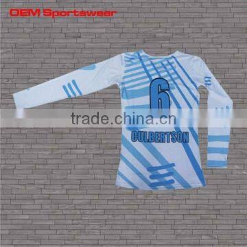 sublimated dry fit volleyball shirt