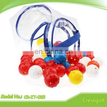 42MM Plastic Golf Ball Hollow Plastic Golf Ball